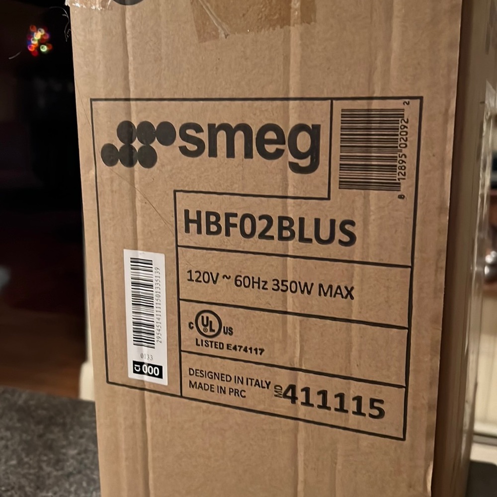 COPY - Brand new unopened Smeg hand mixer